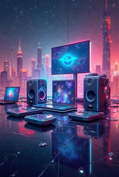 Banner for electronics