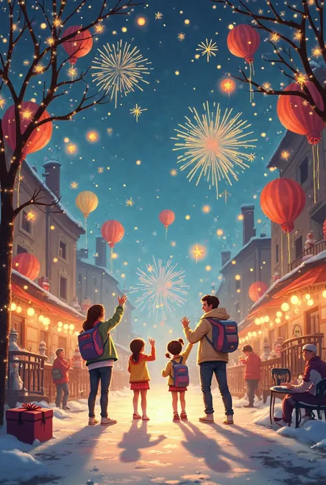 Use AI painting tools to make a creative New Year's card Send
For students、Family and friends,Send your New Year greetings。