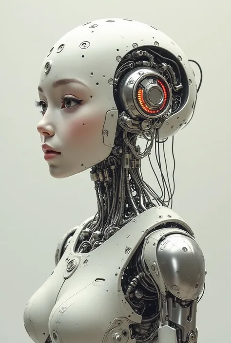 a more realistic robot and make it a drawing