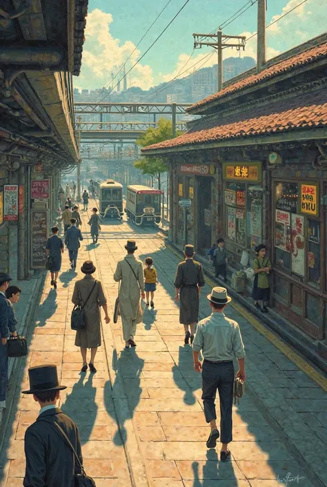 Showa、Nakano station、 Scenery