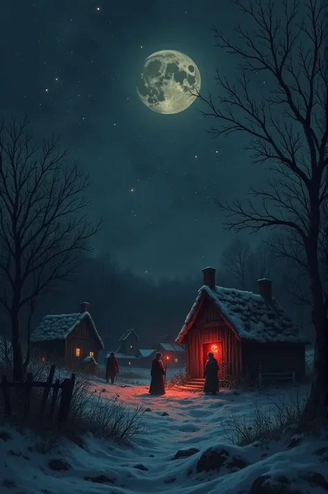 Chapter One : Christmas on an ominous night
The sky was pitch black that night, as if the stars themselves had abandoned the E...