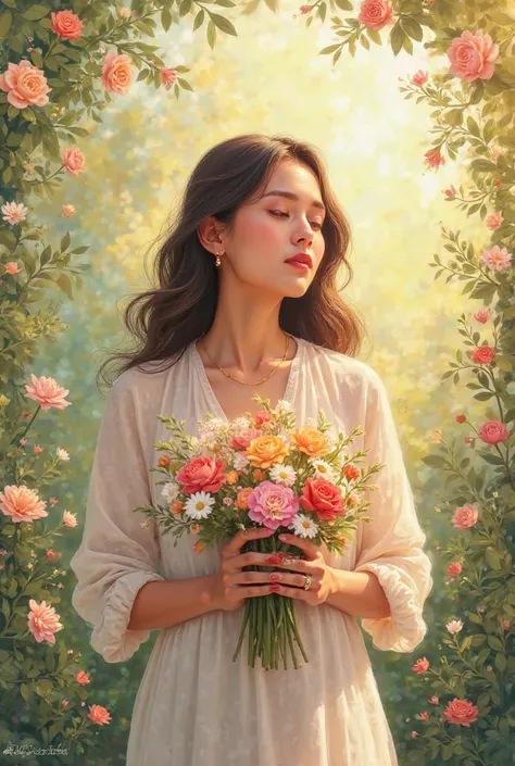 Create a picture for me that includes the words Mother's Day
