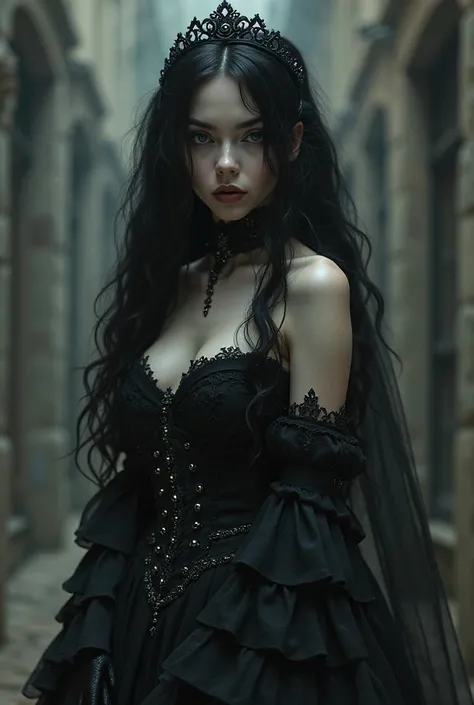 Goth girl dress