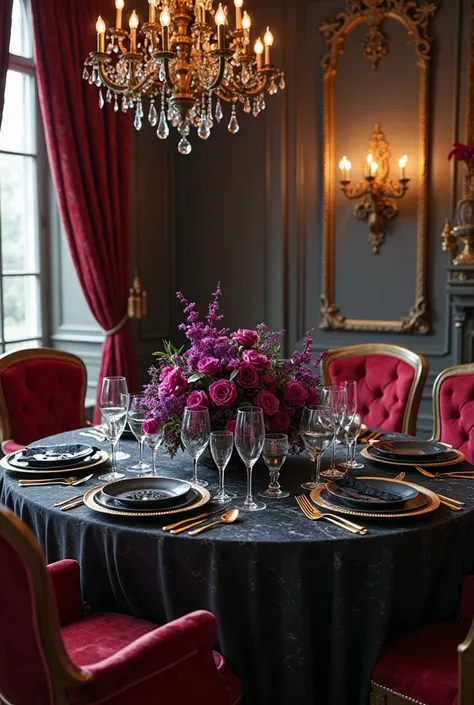 Hyperrealistic Detailed plan: Private dining in a hidden palace
Place: A private room at Palác Žofín
Located on an island in t...