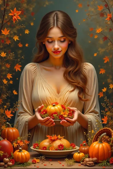 (Mother's Day Thanksgiving Day Painting Design)but be a little unique。