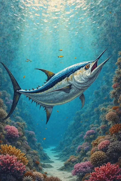 Tuna drawing