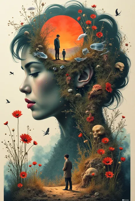 Image Collage with Expanded Concept 