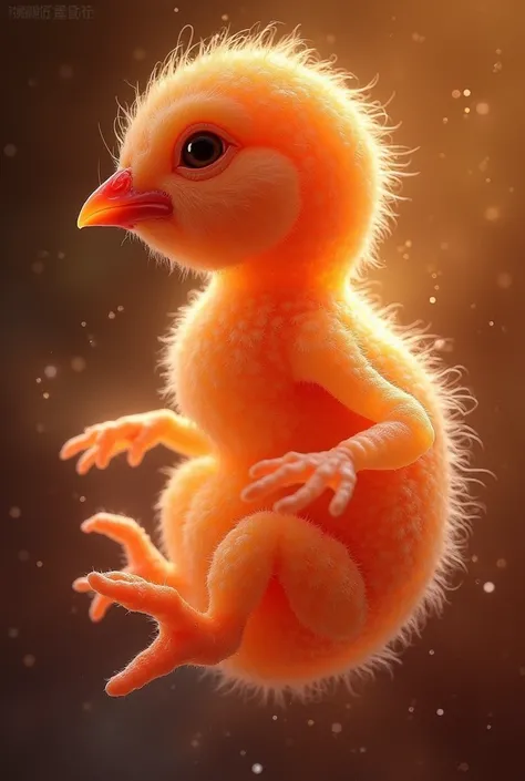 Images related to embryonic development in chickens taking into account the variation in temperature