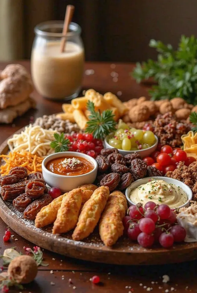 A food iftar platter