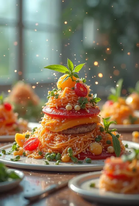 Ek video short ai foods