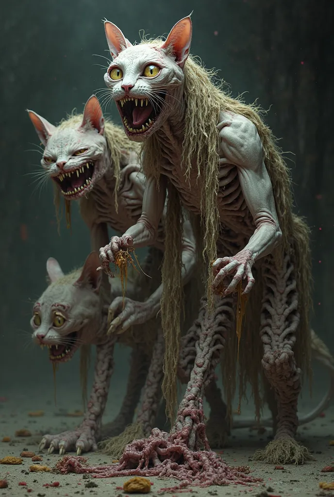 Broken hairy pussies
