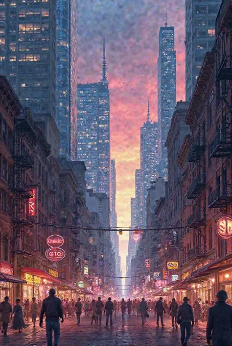 USA different cities life