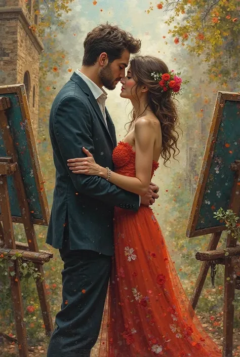 Anastasia in love with John, a great painter just like her. Her ex-boyfriend, a possessive maniac still in love with her, observ...