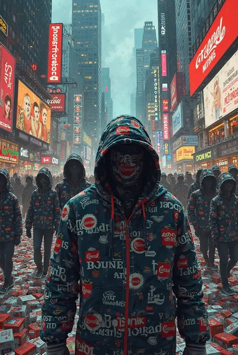 Generate images of consumerism