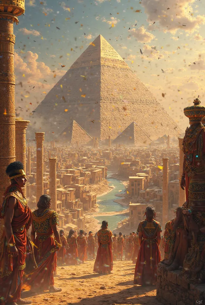 Imagine in a video what ancient Pharaonic Egypt looked like