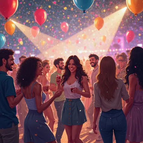 A party where everyone has fun