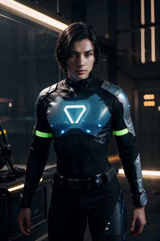 Main Character - Dika (Cyber Warrior)
A highly detailed 3D anime-style character with a futuristic cyber theme. The character i...