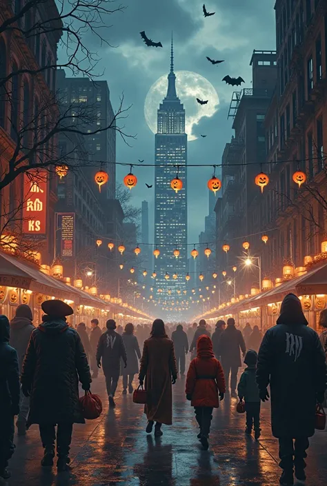 New york sous halloween