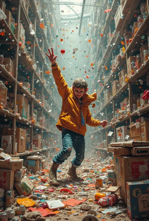 Let everything be the same as before but I'm making a big mess
