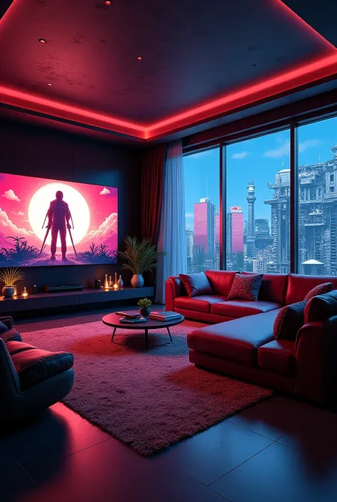 A anime room for men