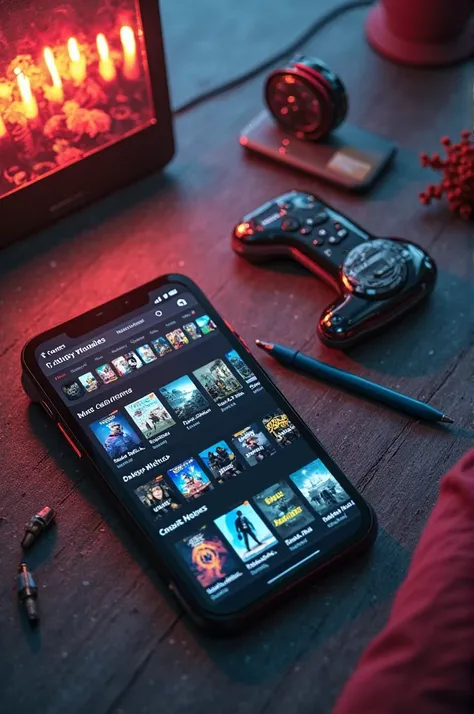 Create a application like netflix app