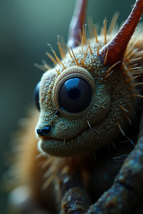 Extreme close up shot