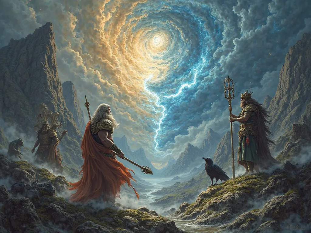 Photo with the theme of Greek and Norse mythology