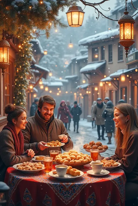 posts that will be in turkish way will be good holidays background can be winter not summer theme turkish sugar holiday