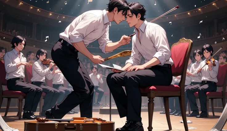 High-definition image quality, 8K, masterful composition, professional cinematic lighting, beautiful manhwa art style.
In a gra...