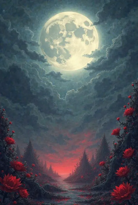 A mysterious and mystical digital illustration in the semi-realistic anime style, with an ethereal atmosphere charged with femin...
