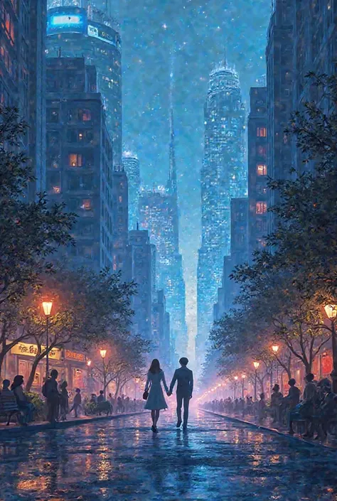 Create landscape landscape album urban music blue of love