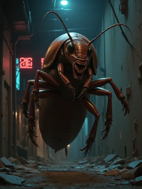 cockroach,dog size