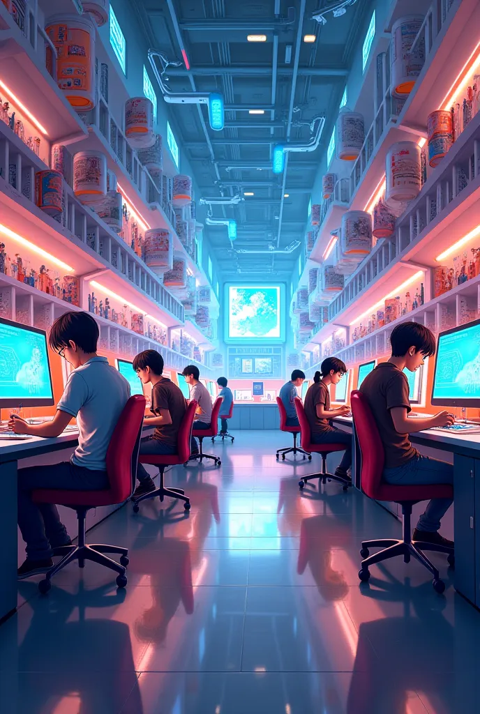 change this photo to anime studio style