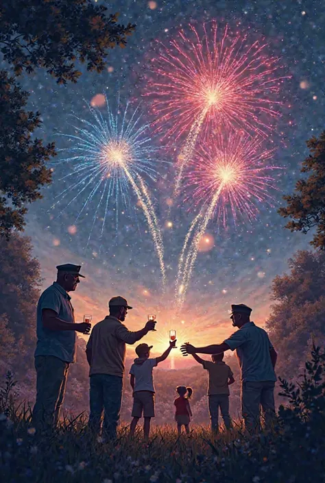 Veterans fireworks