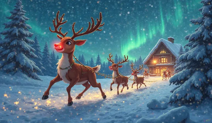 About the story of Rudolph and the time jump