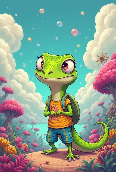 my little iguana is cool (make it in adventure time theme)