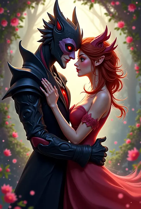 Crie casal fofo legue of legends tresh e senna