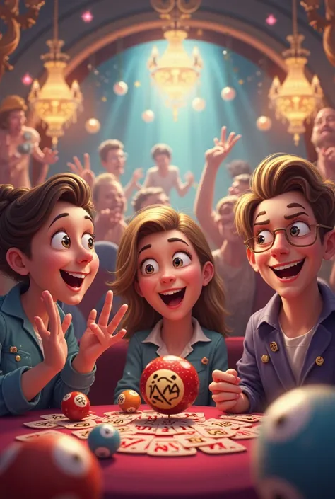 Generate an image for the wallpaper of an online bingo page