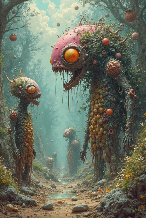Create the strangest image