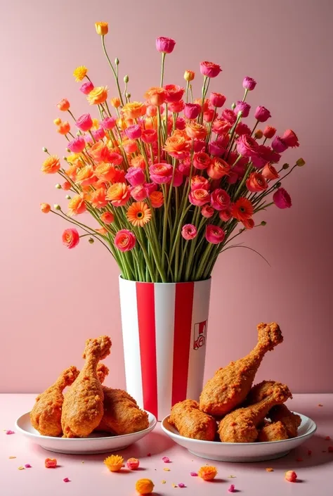 dishes Generate a big bouquet, but from KFC