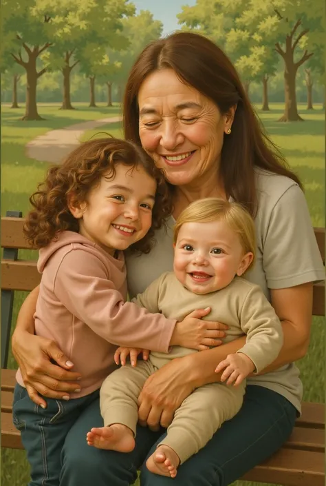 I would like the lady to have more wrinkles