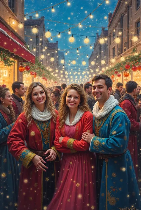 Create a festive painting