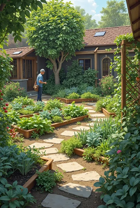 Self-sufficient yard 