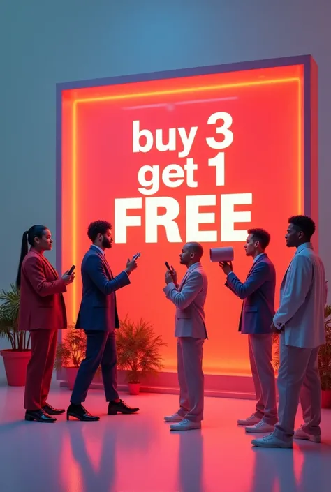 Tạo For me ảnh "Buy 3 Get 1 " For me