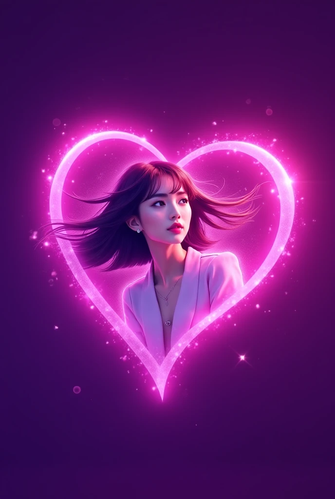 Genera UN LOGO para una empresa de kpop con el nombre LOVESICK GIRL ENTERTAINMENT