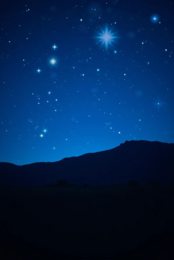 Add a little more stars to the real photograph
