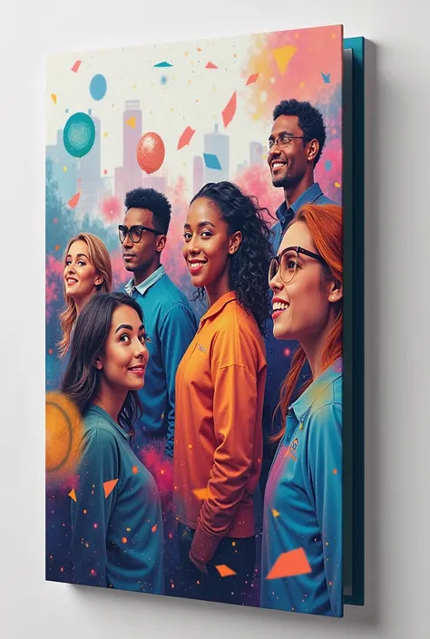 The cover of a brochure