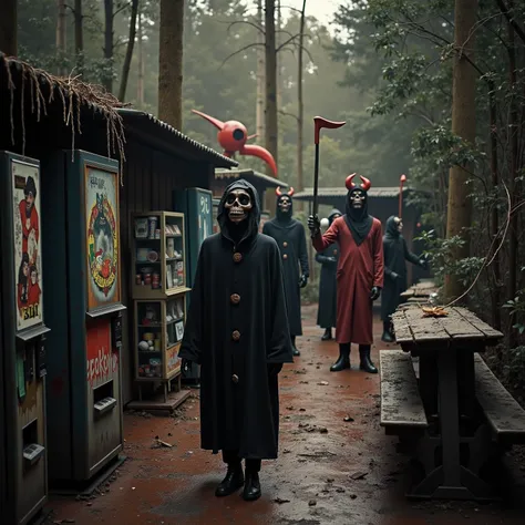 An amusement park that once featured a famous cartoon mouse, long abandoned and decayed, has become a haunt for soul harvesters ...