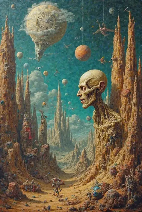 Salvador Dalí painting