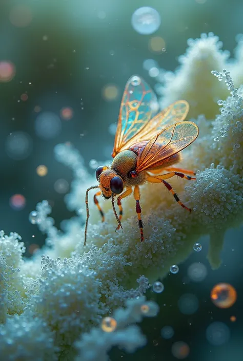 (best quality, ultra detailed, resolution 8k, macro photography style, extreme foreground, photorealistic textures, kinematic de...